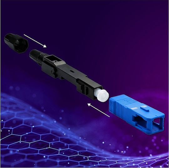 Qoltec Sc Upc Fiber Optic Quick Connector Singlemode 3.0mm