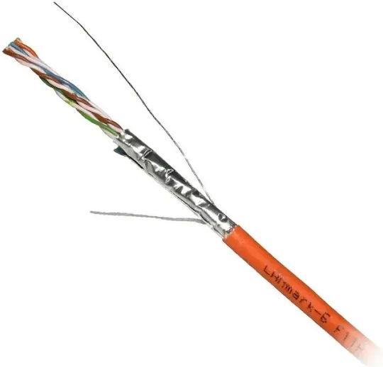 Nexans Direct Attach Copper Cat.6 (Gigabit) Cablu de rețea Ethernet 500m Portocaliu