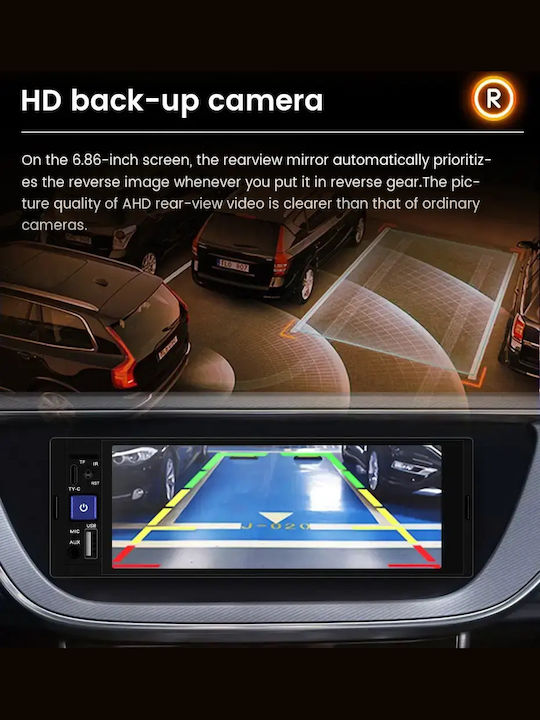 Echo Dynamics Ραδιόφωνο Αυτοκινήτου 1 DIN (Bluetooth/USB/GPS)
