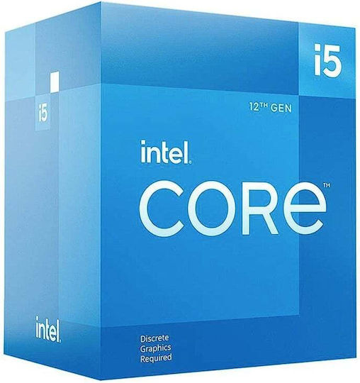 Intel Core i5-12400F 2.5GHz CPU Processor 6 Cores for Socket 1700 Tray
