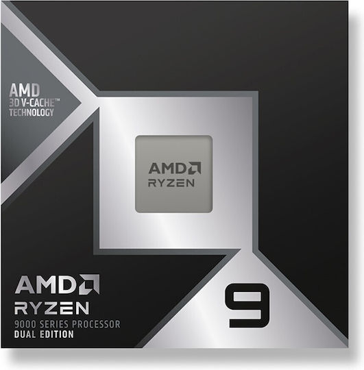 AMD Ryzen 9 9950X3D2 Dual Edition 4.3GHz Processor 16 Cores for Socket AM5 Tray
