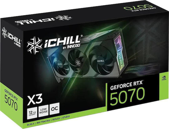Inno 3D GeForce RTX 5070 12GB GDDR7 iChill X3 Graphics Card