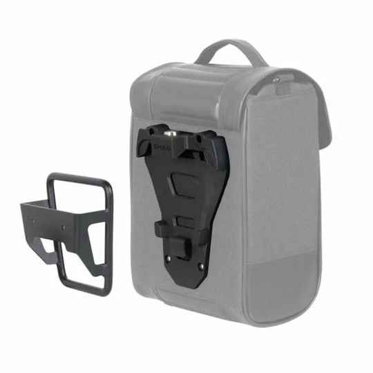 Σακος Πλαϊνος Saddle Bag Sr38/x0sr3821 Cafe Racer Black 10 L Shad