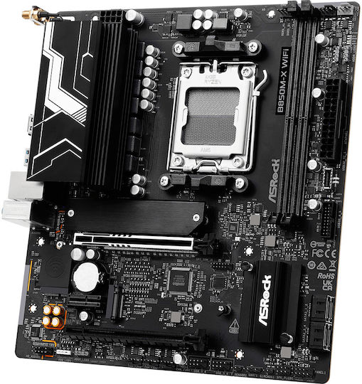 ASRock B850M-X WiFi rev. 2.0 Mainboard Micro ATX mit AMD AM5 Sockel