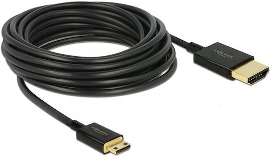 DeLock DeLock HDMI 1.4 High Speed 1080p 120Hz Cable HDMI Male - Mini HDMI Male Length 4.5m Black