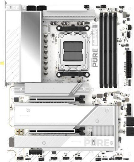 Sapphire NITRO+ X870EA Polar Edition Wi-Fi Motherboard ATX με AMD AM5 Socket 52122-11-40G