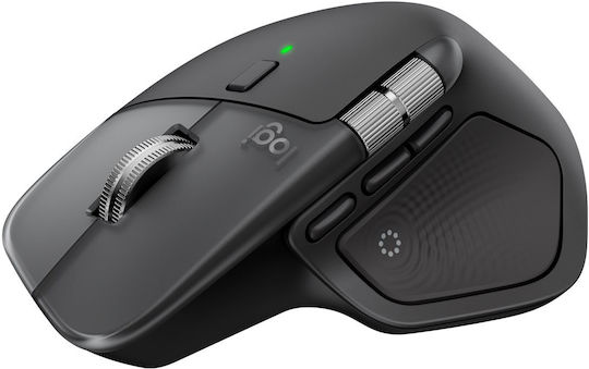Logitech MX Master 4 Безжичен Ергономичен Bluetooth Мишка Space Black