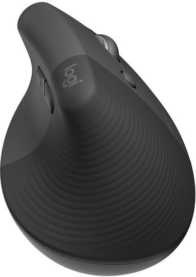 Logitech Lift Ασύρματο Εργονομικό Vertical Ποντίκι Μαύρο