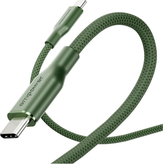PanzerGlass USB Typ-C Kabel Männlich - USB-C 60W PD Grün 2m EM42585