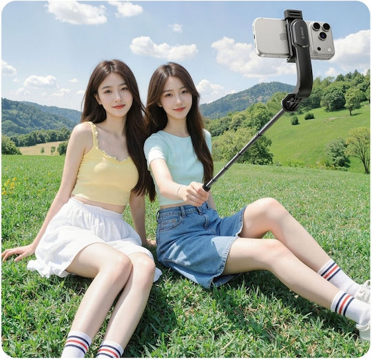 Orico Spv90 Selfie Stick Cell Phone Tripod Bluetooth With Black Lighting