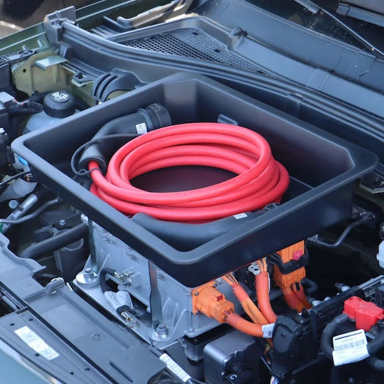 Rati-frunk Citroen E-c3 2024> Citroen E-c3 Aircross 2024> Opel Frontera Electric 2024> Spațiu De Depozitare Frontal Practic 13l Pentru Cabluri De Încărcare Organizare Zilnică Pentru Mașini Electrice-1 Buc V01947/rt V01947/rt