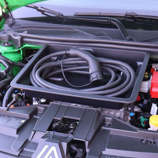 Rati-frunk Renault 5 E-tech 2024> Renault 4 E-tech 2025> Πρακτικός Εμπρός Αποθηκευτικός Χώρος 13l Καλώδια Φόρτισης Καθημερινή Οργάνωση Ηλεκτρικών Ιχ-1 Τεμ V01946/rt V01946/rt