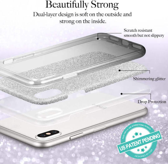 ESR Make Up Back Cover Silicon Ombra Black (iPhone XS Max)