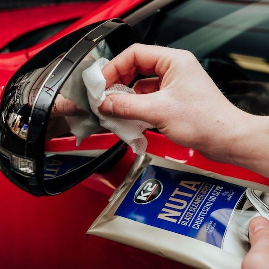 K2 Nuta Wipes Glasreinigungstücher für Autos 24Stück