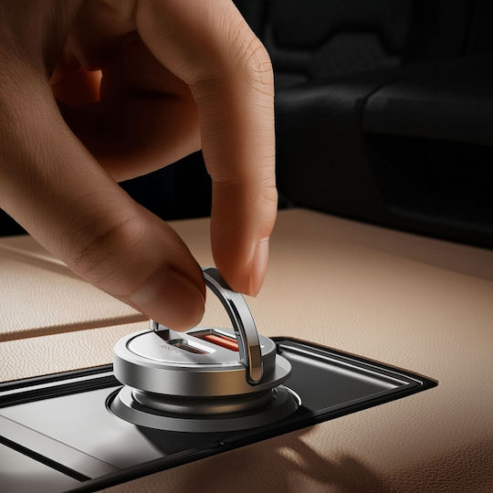 Orico Miniring Pro 45w Usb-a + Usb-c Car Charger Silver Mr-45-1a1c Orico-mr-45-1a1c-sv-ep-hu
