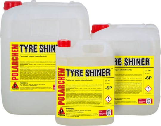 Polarchem Tyre Shiner SP Lichid Curățare / Strălucire pentru Elastici Auto 4L