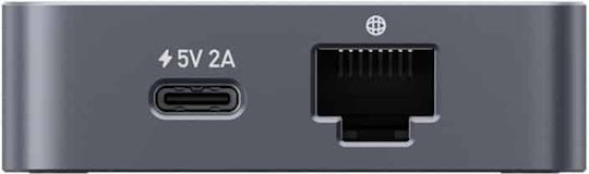GL-iNet Comutator KVM și de Date cu Ethernet USB USB 2.0 USB-C