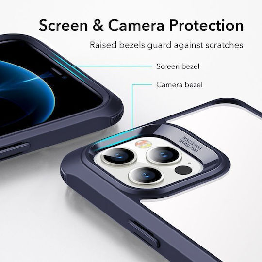 ESR Alliance 360 Full Cover Plastic Set with Glass Blue (iPhone 12 Pro Max)