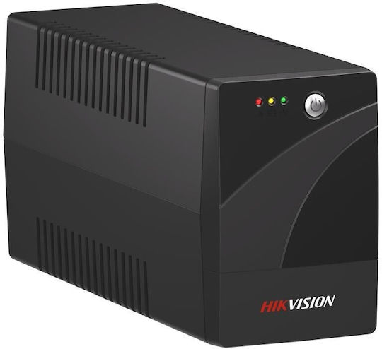 Hikvision DS-UPS600-R UPS 600VA 360W Mit 2 Schuko Steckdosen