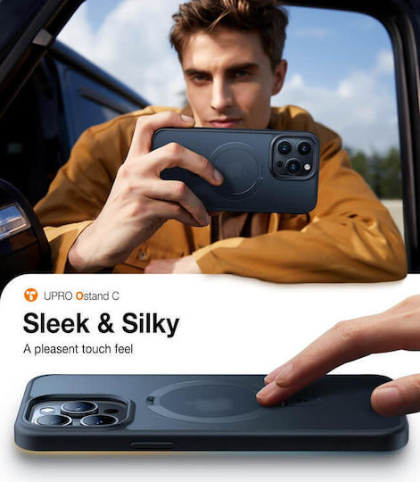 Torras Back Cover Silicone Black (iPhone 15 Pro Max)