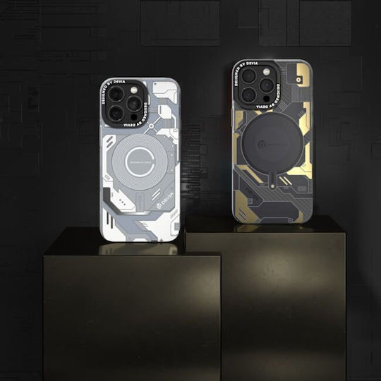 Devia Series Back Cover Μαγνητικό Γκρι (iPhone 15 Pro)