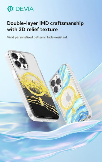 Devia Series Back Cover Blue (iPhone 15 Pro)