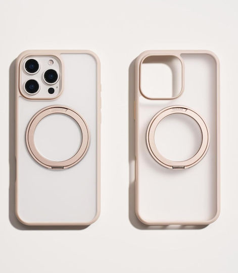Torras Back Cover Σιλικόνης Χρυσό (iPhone 16 Pro Max)