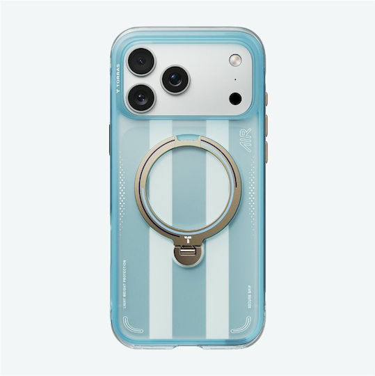 Torras Ostand Spin 360 Full Cover Μπλε (iPhone 17 Pro Max)