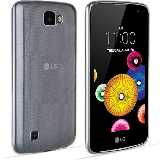 YouSave Accessories Задна корица Силикон 0.6мм Прозрачен (LG K4)