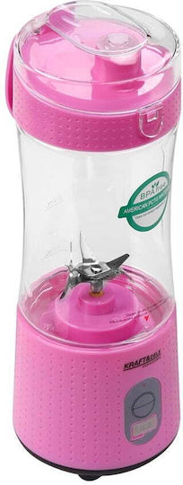 Kraft & Dele Blender cu cană din plastic 380 ml roz KD4172