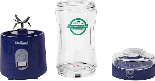 Kraft & Dele Blender cu cană din plastic 380 ml violet KD4171