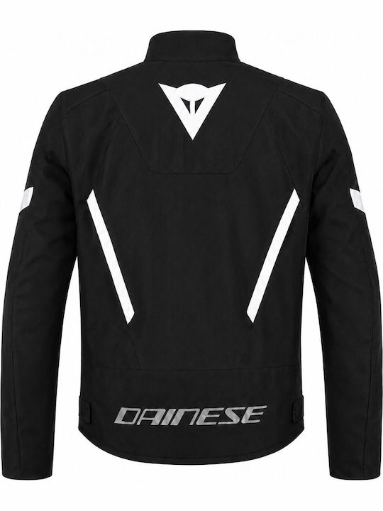 Dainese Vector Ανδρικό Μπουφάν Μηχανής Cordura 4 Εποχών Αδιάβροχο Black/White