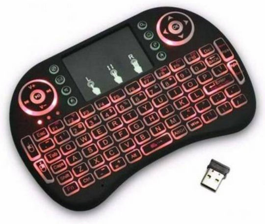 Andowl Q-K07 Fără fir Tastatură cu touchpad Engleză US