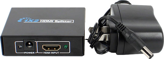 Tele HDMI-102 1 input/2 outputs HDMI Splitter