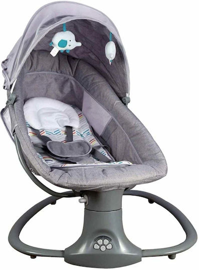Electric Baby Bouncer Swing with Music Blue for Child up to 15kg