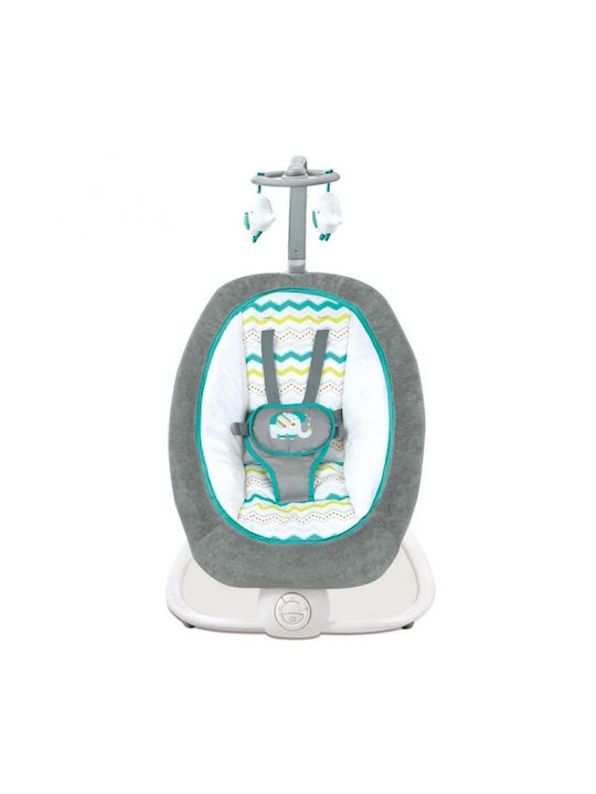 Relax Electric Pentru Bebeluși Cu Muzică și Vibrație Albastru Pentru Copil Până La 9kg