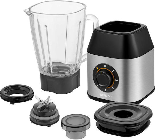 Sencor Блендер с Пластмасова Кана 1.5 lt 1250W Черен SBL 4872BK