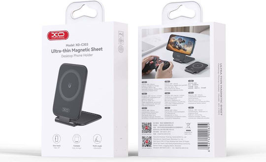 XO C303 Βάση Φόρτισης MagSafe σε Μαύρο χρώμα