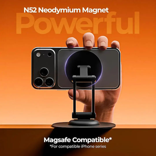 Siipro Suport Pliabil Pentru Telefon Magsafe Negru Sh-53