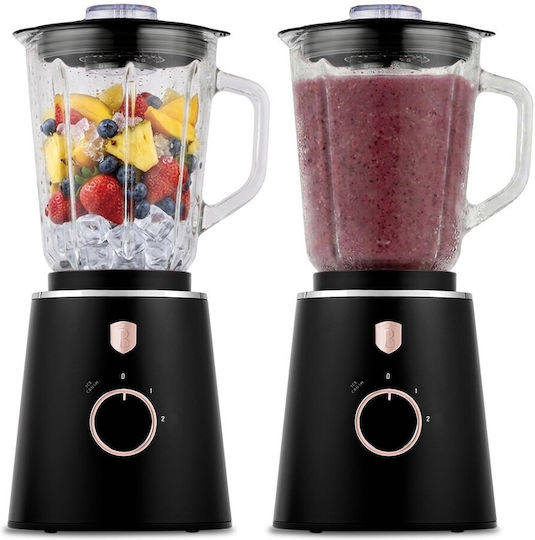 Berlinger Haus Blender cu cană din plastic 1,5 l negru BH-9821