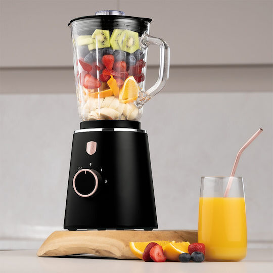 Berlinger Haus Blender cu cană din plastic 1,5 l negru BH-9821