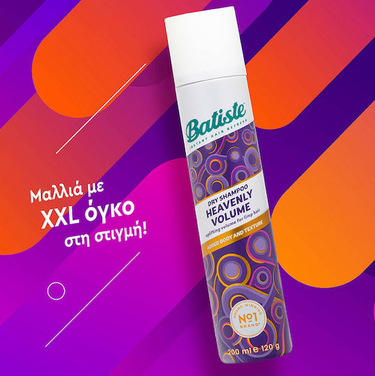 Batiste Heavenly Volume Сух Шампоан За Обем За Всички Типове Коса 200ml