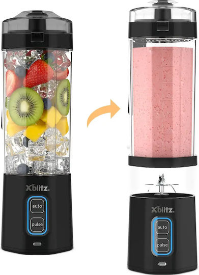 Xblitz Μπλέντερ με Πλαστική Κανάτα 700 ml 360W 12V Μαύρο