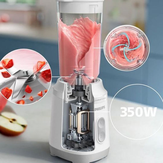 Philips Hr2510/90 Блендер с Пластмасова Кана 800 мл 350W Сив