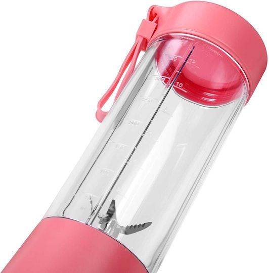 Kraft & Dele Blender cu Cană din Plastic 400 ml Roz KD4173