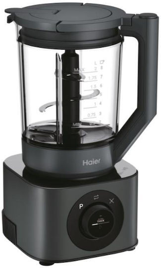 Haier Μπλέντερ με Πλαστική Κανάτα 2 lt Γκρι