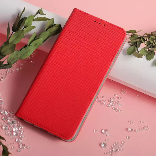 Smart Magnet Book Πλαστικό / Σιλικόνης Κόκκινο (Poco X5)