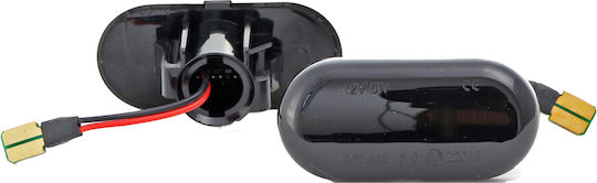 Tinted LED Flash Nissan Micra Navara Pathfinder Qashqai Tinted 2 Pieces