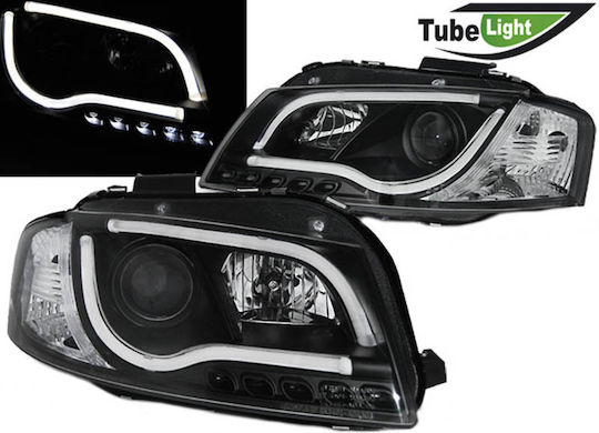 Sonar Vordere Lichter LED für Audi A3 2003-2008 2Stück
