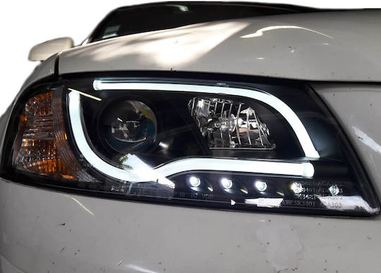 Sonar Vordere Lichter LED für Audi A3 2003-2008 2Stück